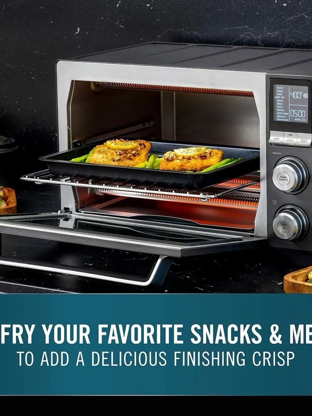 Calphalon Quartz Heat Countertop Oven  New In Box Never Opened